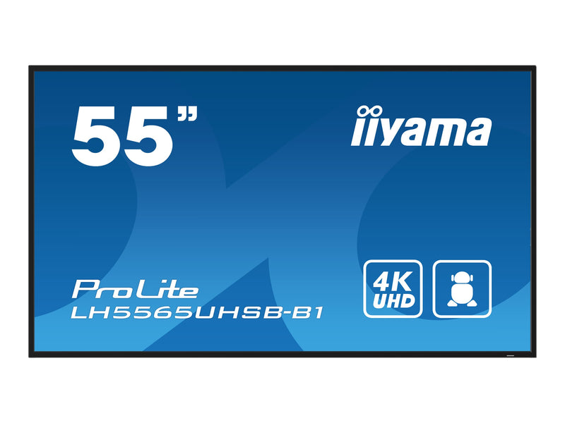 Iiyama 55" 4K Display – Ideal für digitale Beschilderung