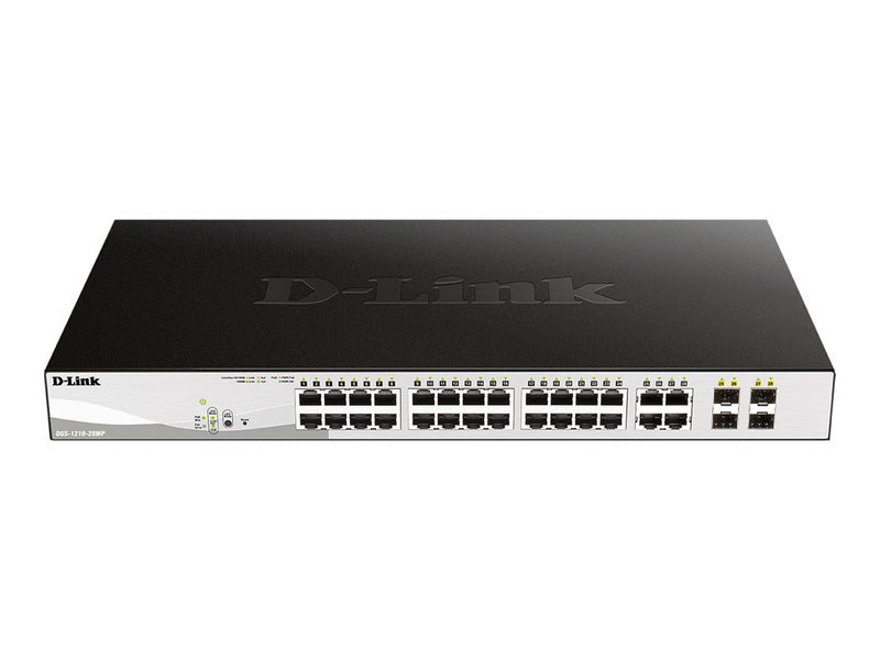 D-Link 28-Port Gigabit Switch – PoE+ für einfache Netzwerke