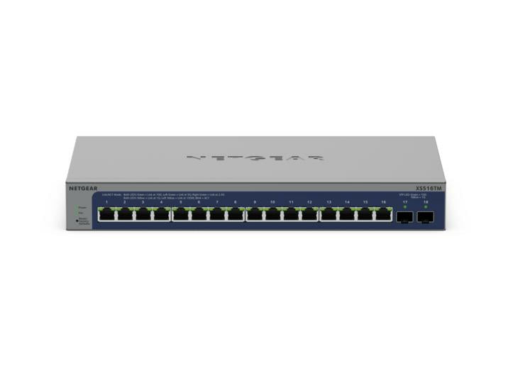 Netgear 16-Port Switch – 10G Ethernet, Rackmontage möglich