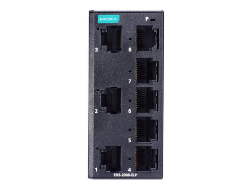 Moxa Ethernet Switch – 8 Ports, für DIN-Schiene