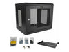 StarTech.com 9HE Wand-Server-Rack – abschließbar, belüftet