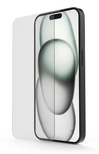 HAMA Bildschirmschutz – Kratzfestes Glas für iPhone 15 Pro