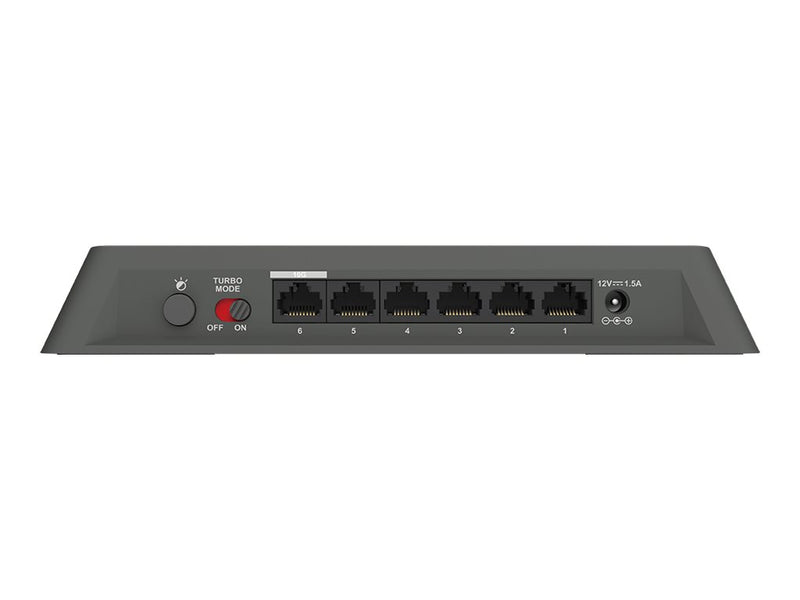 D-Link 6-Port Netzwerk-Switch – Schnelle Datenübertragung, 10G Uplink