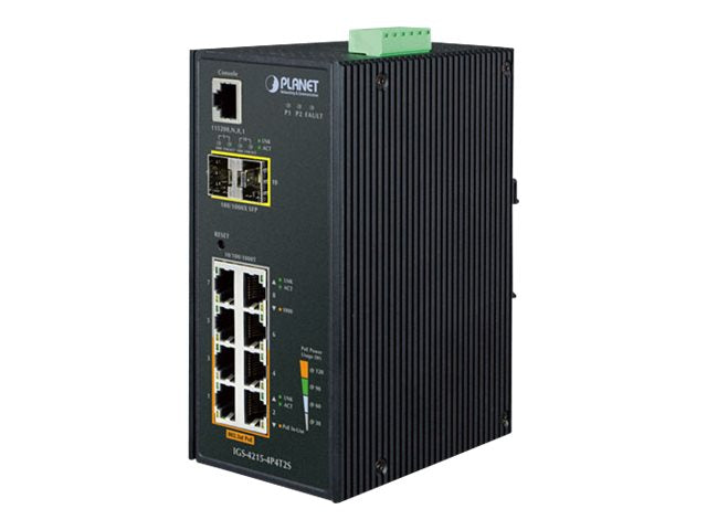Planet Technology 4-Port Switch – Gigabit Ethernet, PoE Unterstützung