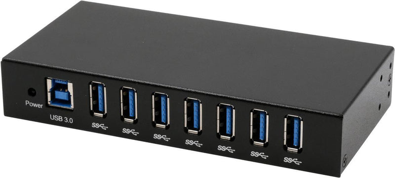 Exsys 7-Port USB-Hub – Robustes Design, ESD-Schutz