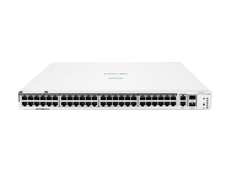 HPE Aruba Switch – 48 Anschlüsse, PoE für kleine Unternehmen