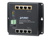 Planet Technology 8-Port Switch – Wandmontage, PoE+ Unterstützung