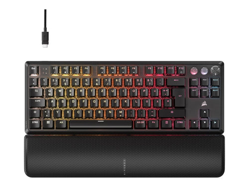CORSAIR K70 PRO TKL Tastatur – RGB-Beleuchtung, mechanisch