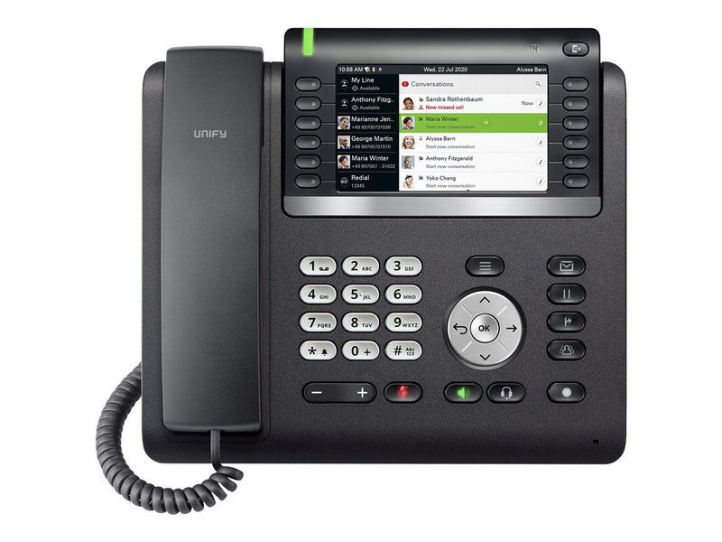 Mitel Tischtelefon – Großes Display, Bluetooth-fähig