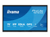 Iiyama 75" Touchscreen Display – 4K UHD, Android OS