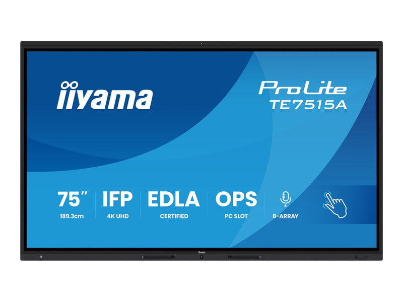 Iiyama 75" Touchscreen Display – 4K UHD, Android OS