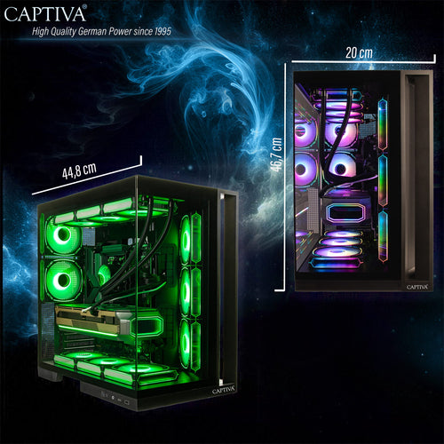 Captiva Gaming-PC – Leistungsstark für intensives Gaming