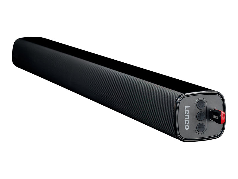 Lenco Soundbar – Kabellos mit Bluetooth, 80 Watt Leistung