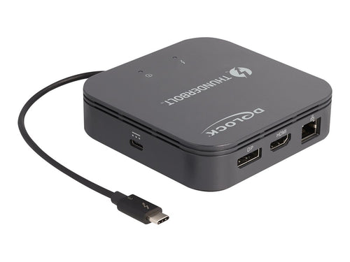 DELOCK Thunderbolt 3 Dockingstation – 8K-Display, USB-C Stromversorgung