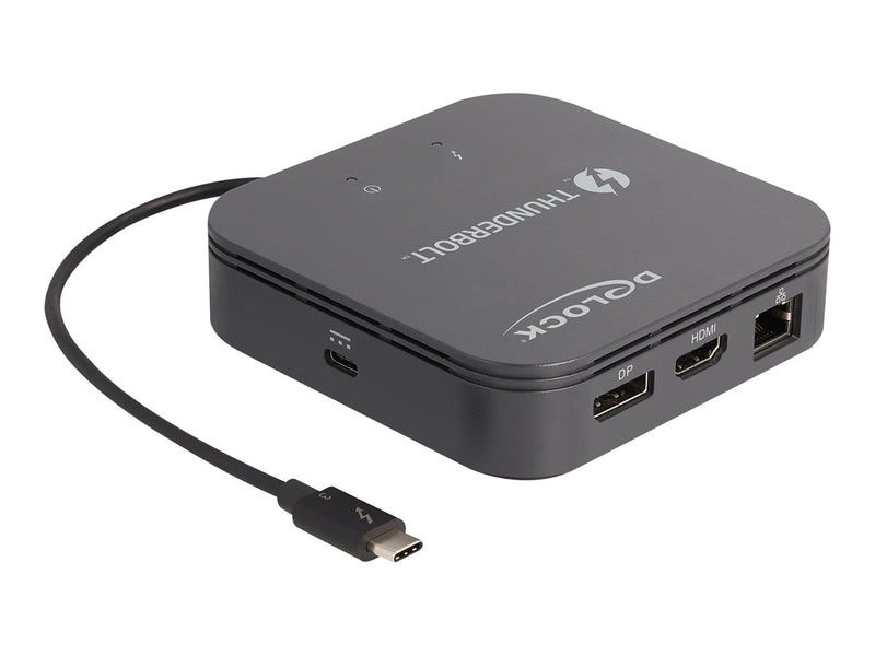 DELOCK Thunderbolt 3 Dockingstation – 8K-Display, USB-C Stromversorgung
