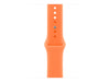 Apple Sportarmband 46mm – Clementine Farbe, Größe S/M