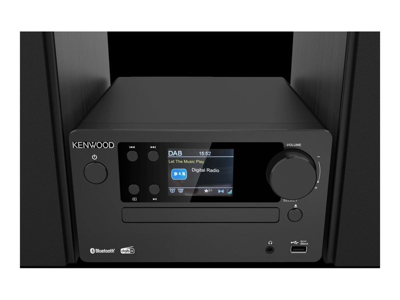 Kenwood Microsystem – DAB-Radio & Bluetooth für vielseitigen Musikgenuss