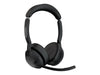 Jabra Evolve2 55 Headset – Bluetooth, kabellos, inkl. Ladestation