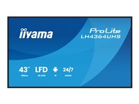 Iiyama 43" Display – 4K UHD, integrierter Mediaplayer