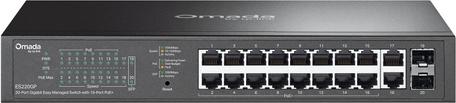 TP-Link Omada Switch – 20 Ports, PoE+ für einfache Netzwerkverwaltung