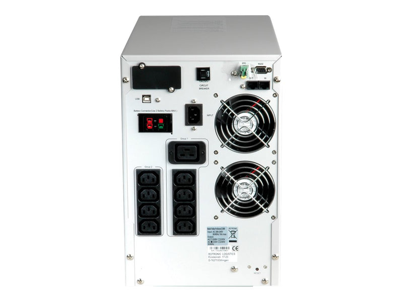 ROLINE USV ProSecureII 3000 – 3000 VA, LCD-Anzeige