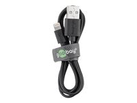 GOOBAY USB zu Lightning Adapter – 1m Kabel für Apple Geräte