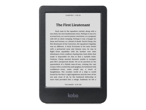 Kobo eReader – 6" Display, 16 GB Speicher, Blaulichtfilter