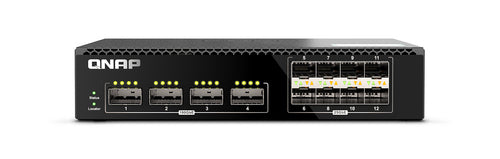 QNAP Netzwerk-Switch – 12 Anschlüsse, schnelle Datenübertragung