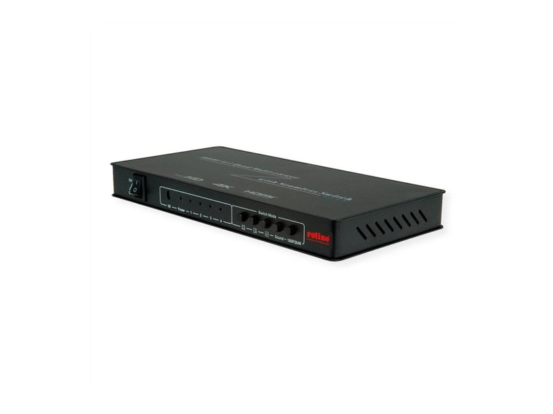Roline HDMI Multi-Viewer Switch – 4 Geräte gleichzeitig anzeigen