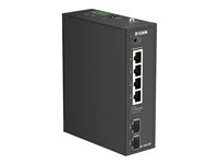 D-Link 6-Port Switch – Gigabit, PoE für einfache Netzwerkverbindungen