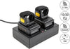 DELOCK Ringbarcode-Scanner – 1D & 2D, Bluetooth, Ladestation
