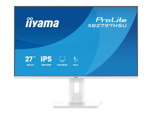 Iiyama 27" LED-Monitor – Full HD, IPS, Lautsprecher