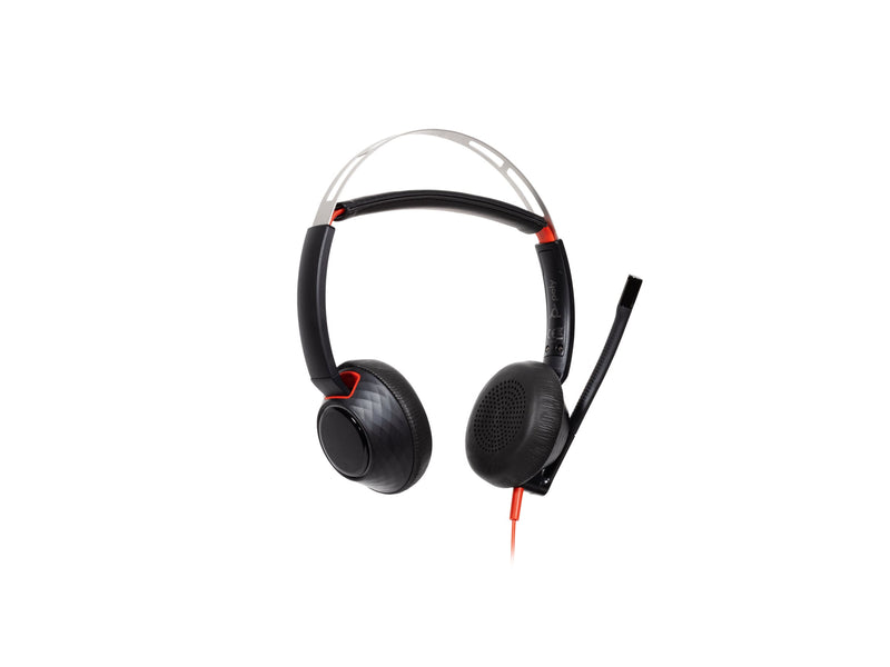HP Poly Blackwire 5220 Headset – Komfortabel, vielseitige Anschlüsse