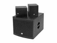 OMNITRONIC PA-Lautsprecher-Set – Subwoofer, Bluetooth