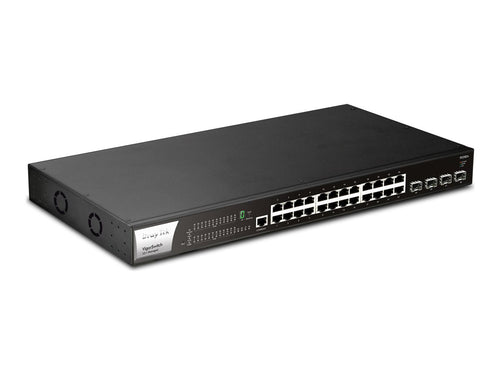 Draytek Netzwerk-Switch – 24 PoE++-Anschlüsse, 10Gb SFP+ Ports