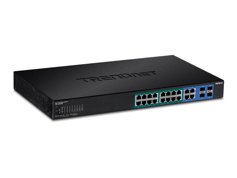 TRENDnet 20-Port Gigabit Switch – PoE+ für effiziente Netzwerke