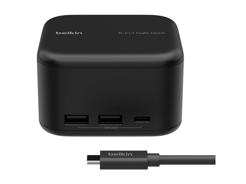 Belkin Dockingstation – 6-in-1, USB-C & HDMI, 130 Watt
