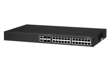 Broadcom 24-Port Switch – PoE+ für einfache Netzwerkverwaltung
