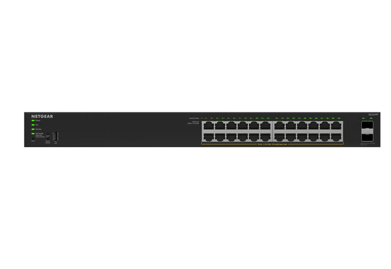 NETGEAR 24-Port Ethernet Switch – PoE+ für einfache Netzwerkverwaltung