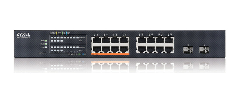 Zyxel 16-Port Smart Switch – 2.5G Geschwindigkeit, PoE++ Unterstützung