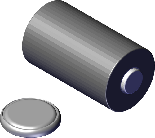 SimonsVoss Batterieset – Für TN3-Zylinder, Haupt- und Backup-Batterien