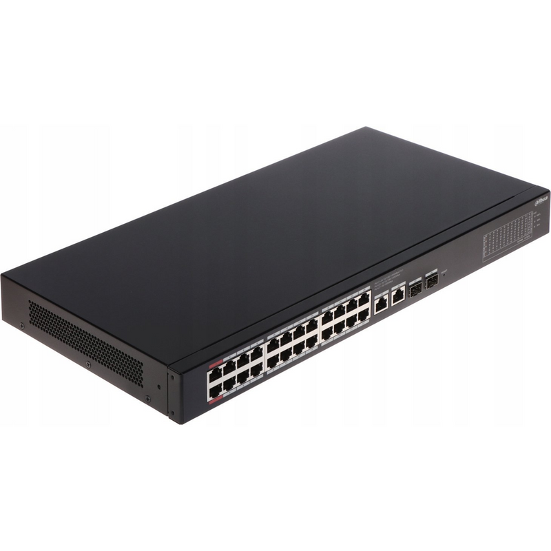Dahua Netzwerk-Switch – 26 Ports, 240 Watt Leistung
