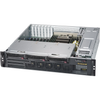Supermicro Server-Gehäuse 2U – 800W, Hot-Swap, für große Mainboards