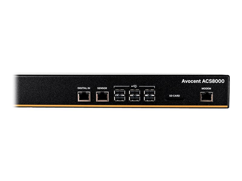 Vertiv Konsolenserver – 8 Anschlüsse, 1 GbE Netzwerk