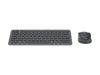 HAMA Kabelloses Tastatur-Maus-Set – Kompakt, für mehrere Geräte