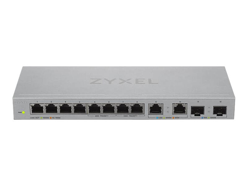 Zyxel Netzwerk-Switch – 12 Anschlüsse, schneller Datenaustausch
