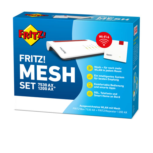 AVM Fritz!Mesh Set – Schnelles WLAN für Ihr Büro