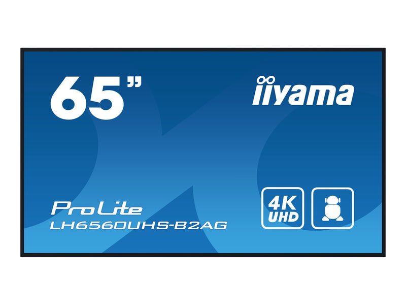 Iiyama 65" Display – Für Digital Signage, mit Android OS