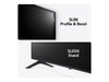 LG 50" Smart-TV – LED, webOS für einfache Bedienung