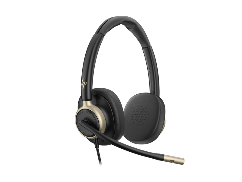 HP Poly Mission 820 Headset – USB-C, Geräuschunterdrückung